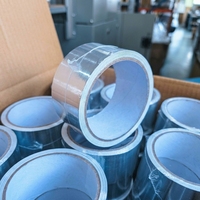 Ruban adhésif isolant en aluminium argenté pour climatiseur, réfrigérateur et congélateur