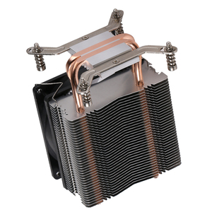 Qiuzaim 9Cm Koelventilator Efficiënt 2 Heat Pipes Cpu Koeler 3pin/4pin Pwm Stille <span class=keywords><strong>Pc</strong></span> Ondersteunt X 79X99X299 2099 2011 Moederbord 12V - Product Image 3