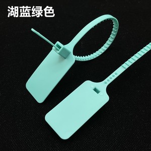 Бесплатная доставка, Индивидуальные Красочные 300 мм/11,8 дюймов, силиконовые/кожаные/пластиковые бирки на молнии для обуви/одежды/сумки, розничная продажа, безопасная бирка - Product Image 5