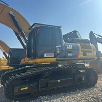 En stock, excavatrice sur chenilles CAT 340D2L d'occasion disponible, 336 345D2L prête à l'emploi, personnalisable, matériel d'origine, prix compétitif