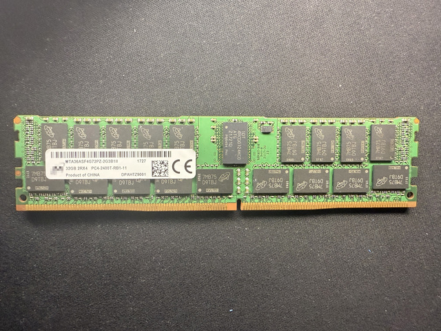 Enterprise Grade 32GB 2Rx4 DDR4 2400MHz ECC RDIMM Server Memory Module for Data Center Rack Server Upgrade Replacement