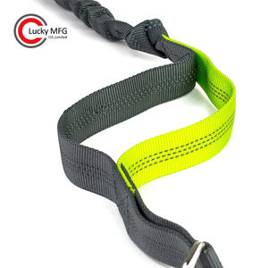 Guinzaglio da passeggio per animali domestici da corsa riflettente retrattile senza mani con doppio manico regolabile in vita - Product Image 5