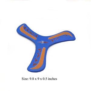 Nhà máy tùy chỉnh mềm EVA bọt bay đĩa trẻ em Đồ chơi an toàn trở về Boomerang Fly saucer nhựa Boomerang đĩa - Product Image 3