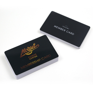Tarjeta de Membresía de Plástico con Logotipo Dorado Estampado en Caliente, Tarjeta de Membresía de PVC Magnética - Product Image 6