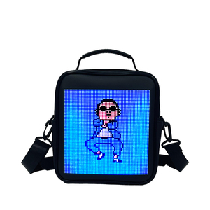 Smart LED <b>Backpack</b> with App Control Programmable Screen <b>Waterproof</b> Shoulder Travel Bag DIY Animation Smart Dynamic Fashion Bag - Product Image 5