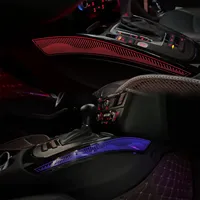 Luz Ambiental Dinámica Cardoo A4 para Audi A4 A5 B8 2009-2016, Actualización de Iluminación Ambiental Interior del Coche, Luz Decorativa para la Consola Central