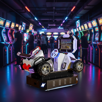 Machine de jeu de course dynamique à monnayeur personnalisée pour enfants, modèle Rocker haut de gamme, spéciale centre commercial, pour les 8 ans et plus