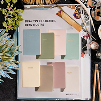 Carnet/Journal promotionnel personnalisable en cuir PU format A5, multi-impression, couverture rigide, reliure cousue, 80 feuilles, édition 2026
