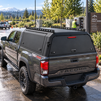 Hardtop pour pick-up Toyota Tacoma avec benne de 6 pieds, idéal pour les services municipaux et les flottes, sur mesure, pour projets et fournitures.