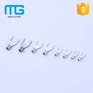 保護スリーブなしのSnbフォーク非絶縁スペード銅端子ラグ - Product Image 6