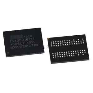 EC-מארט DRAM 2 2GBIT מקביל 84TWBGA IS43DR16128 IC IS43DR16128C-3DBLI