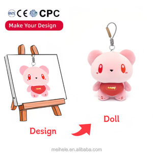 ของเล่นตุ๊กตามาสค็อตพวงกุญแจออกแบบได้ตามต้องการ - Product Image 2