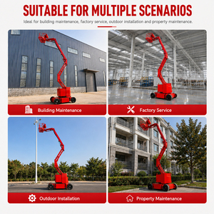 Plateforme de travail aérien articulée autopropulsée sans entretien pour l'installation solaire - Product Image 2