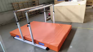 Équipement de gymnastique pour hommes personnalisé d'approvisionnement en usine <span class=keywords><strong>barre</strong></span> horizontale cuisse gymnastique barres parallèles en acier et en bois - Product Image 4
