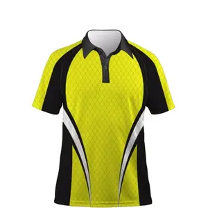 Groothandel Beste Goedkope Sport Team 100% Polyester Aangepaste Logo Full Gesublimeerd Nieuwe Ontwerp Cricket Jerseys