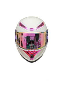 2025 새로운 플립 업 헬멧 DOT 인증 맞춤형 로고 모듈러 헬멧 더블 바이저 ABS 소재 오토바이 전기도금 - Product Image 5