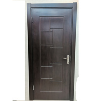 Portes principales, portes doubles, images de portes de chambre à coucher, porte en composite bois-plastique WPC