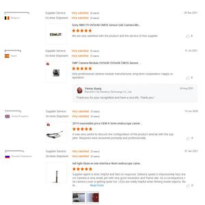 Module de caméra Portable OEM et ODM 4.0mm pour endoscope médical 5 led résolution 640*480 fabricants de caméras endoscopiques d'inspection - Product Image 6