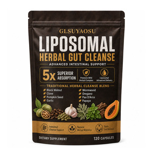 Cápsulas Herbales Liposomales para Limpieza Intestinal, Fórmula de 8 Hierbas Silvestres, Alivia <span class=keywords><strong>Gases</strong></span> e Hinchazón, Sin OMG, 120 OEM/ODM - Product Image 1