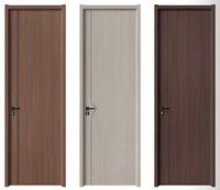 Portes en bois Haotian, insonorisées et résistantes à l'humidité, écologiques, personnalisables