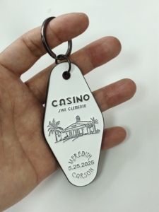 Sleek Custom Logo Zinc Alloy <b>Key</b> <b>Holders</b> with Shopping Token for Business Gifts & Supermarket Promotional Items - Product Image 6