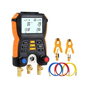 เกจวัดดิจิตอล HTI HT-750 เครื่องทดสอบสุญญากาศแบบแมนิโฟลด์รุ่นใหม่ เครื่องมือสำคัญสำหรับการจัดการสารทำความเย็น HT-750 เกจวัดดิจิตอล - Product Image 1