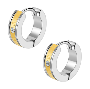 Boucles d'oreilles pour hommes anciens romains boucles d'oreilles hiphop pour hommes boucles d'oreilles bijoux de mode - Product Image 4