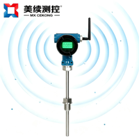 Transmitter Suhu Rtd Pt100 4-20ma dengan Layar LED Sensor Suhu Industri Pt100 Termokopel