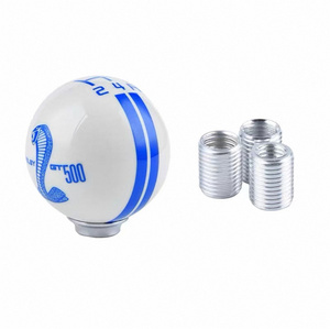 Pomello del Cambio per Ford Mustang, <span class=keywords><strong>Nero</strong></span> Stile <span class=keywords><strong>Cobra</strong></span>, 5 Velocità - Product Image 4