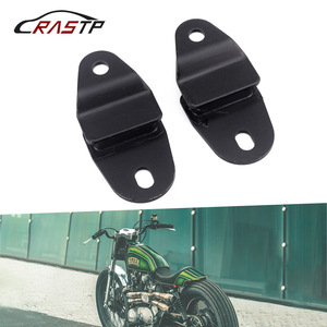 Crastp – support de tuyau d'échappement, 2 paquets, support en acier noir pour moto Yamaha Banshee 350 Yfz350 - Product Image 1