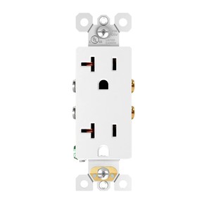 Interruptor de pared de un solo polo 120V 15A de plástico, fácil instalación, hecho en China, modelo A07280C0010196 - Product Image 2