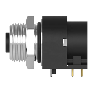 IP67 Waterproof M12 A-Coded 3Pin Front Lock Male Female Industrial Connector - Product Image 4