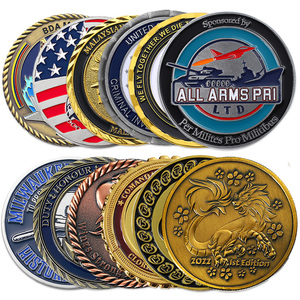 Muestra gratis 2d 3D Die Stamped Esmalte Desafío Moneda Aleación de zinc Metal <span class=keywords><strong>Euro</strong></span> Us Moneda conmemorativa Fabricante Monedas personalizadas - Product Image 1