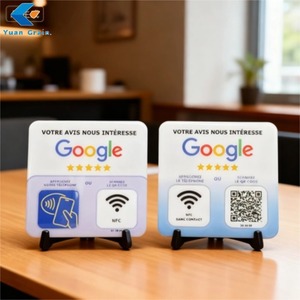 Tùy chỉnh dính RFID NFC sticker <span class=keywords><strong>tag</strong></span> nhãn cho khách sạn tiktok khuyến mãi Instagram Logo không tiếp xúc thông tin liên lạc thẻ - Product Image 4