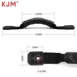 תיק אביזרי חגורה כבד רצועת ידית pvc גומי לשאת למעלה ידית עבור נסיעות טיולי תרמיל - Product Image 4