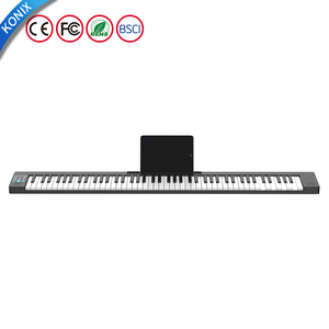 Konix Clavier MIDI OEM <span class=keywords><strong>88</strong></span> <span class=keywords><strong>touches</strong></span> <span class=keywords><strong>Piano</strong></span> droit <span class=keywords><strong>Piano</strong></span> <span class=keywords><strong>numérique</strong></span> électronique Clavier MIDI Pianos bon marché - Product Image 3