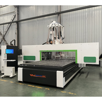 Centre de fraisage CNC 5 axes pour découpe de mousse et sculpture de paysages 3D de grande taille, avec système de collecte des poussières, pour sculpture artistique en bois et mousse
