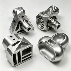 Accesorios Mecánicos de Acero Inoxidable y Aluminio Anodizado, Fabricados a Medida con Fresado CNC y Electroerosión por Hilo, Según Sus Dibujos - Product Image 1