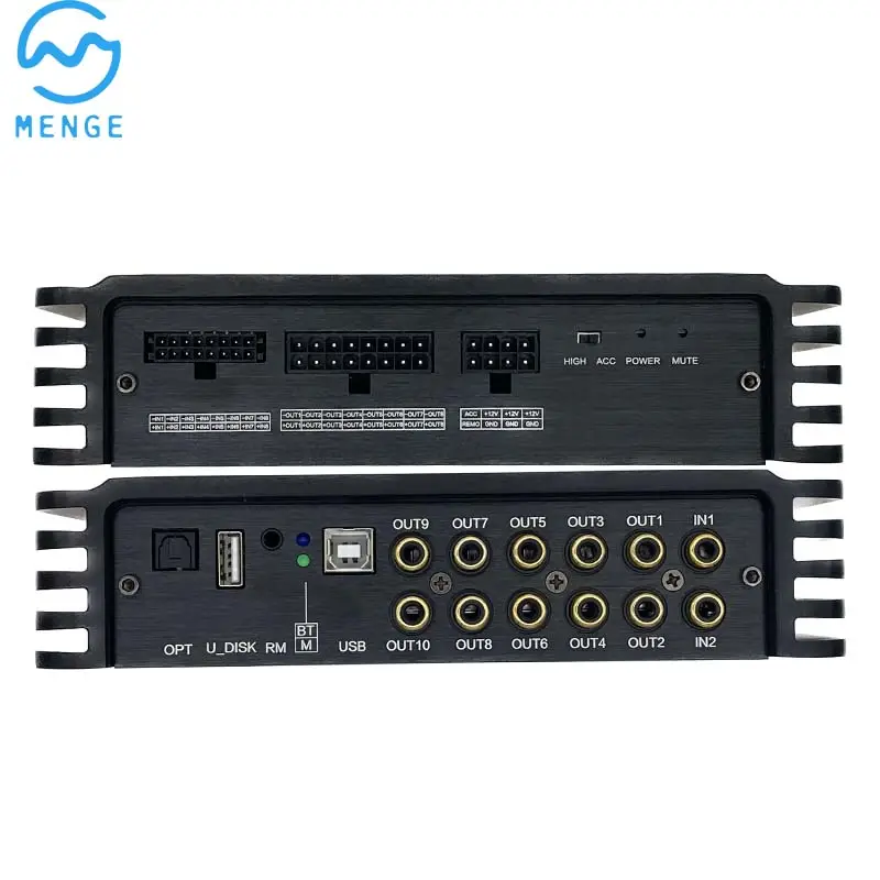 Hochleistungs-professionelle 20 W*8 kfz-klasse D digitaler schall-/power-stereo-verstärker für auto-schallsystem/-audioverstärker