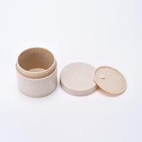 Bocaux en plastique de paille de blé en gros 30g 50g 100g – Écologiques, biodégradables, personnalisables pour crème visage et gommage cosmétique