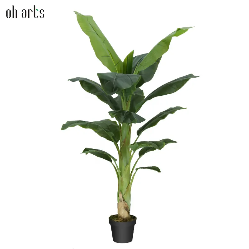 Garden Supplies Faked Banana Plant Tree Artificial Decorative Large Leaf Trees for Home Decor