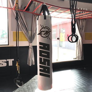 Saco de Boxeo Resistente al Desgaste, Saco de Boxeo Sólido Relleno, Saco de Boxeo Colgante para Gimnasio, Artes Marciales, Entrenamiento de Patadas, Saco de Boxeo para Entrenamiento de Adultos - Product Image 4