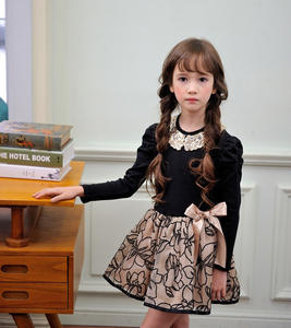 Vestidos de Moda con Diseño Nuevo 2017, Vestido de Fiesta Hermoso y Encantador para Niña - Product Image 2