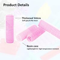 Bigoudis en plastique froids sans chaleur, rouleaux professionnels pour salon de coiffure, bigoudis DIY pour coiffure bouclée, outils pour cheveux, peigne à queue de rat