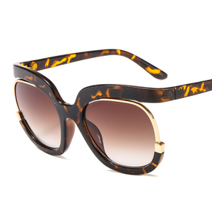 2024 New khung lớn Vòng kích thước lớn gafas de Sol sang trọng thời trang phụ nữ Kính mát cho nam giới - Product Image 6