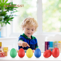 Shakers à œufs en plastique, accessoires d'instruments de percussion éducatifs, jouets musicaux pour enfants pour les fêtes