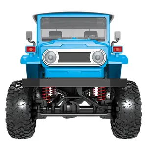 ชุดคิต2.4G 4WD Rc Car 1/12 Scale RC รถบรรทุกพร้อมไฟ LED Crawler ปีนรถบรรทุกออฟโรด