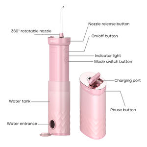 Seago Nouveau Irrigateur Oral Portable <span class=keywords><strong>Sans</strong></span> <span class=keywords><strong>Fil</strong></span> Portable Rechargeable <span class=keywords><strong>Meilleur</strong></span> Voyage <span class=keywords><strong>Hydropulseur</strong></span> <span class=keywords><strong>Dentaire</strong></span> avec Réservoir d'Eau Détachable - Product Image 2