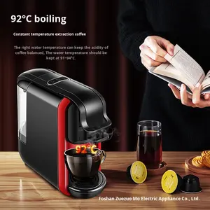 Machine à café à capsules de style italien 19 bars tout-en-un pour la maison et le petit bureau Commerce transfrontalier de style américain électrique - Product Image 2