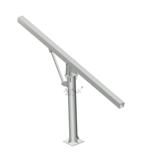 ระบบติดตั้งแผงโซลาร์เซลล์แบบเสาเดี่ยว เหล็กชุบสังกะสีแบบจุ่มร้อน สำหรับโครงการโซลาร์เซลล์บนพื้นดิน รับผลิตแบบ OEM ODM |   อาร์ตไซน์ - Product Image 2